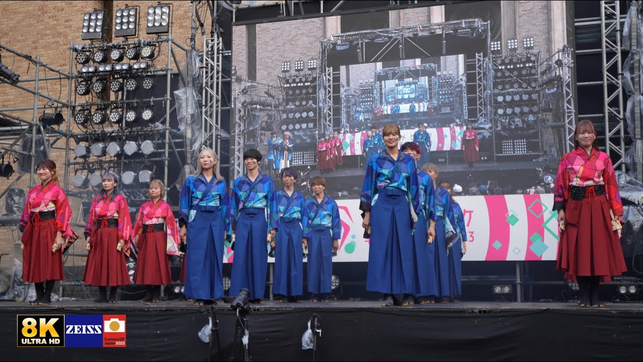 早稲田大学 東京花火【ハヰカラ】演舞納め 早稲田祭2023