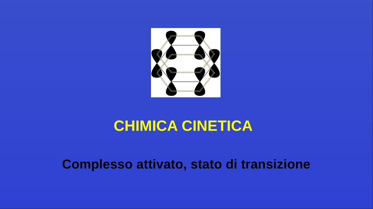 Chimica cinetica- 5 (complesso attivato, stato di transizione)