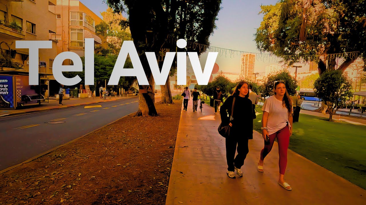 Tel Aviv City Walk | Modern Streets, Real Life