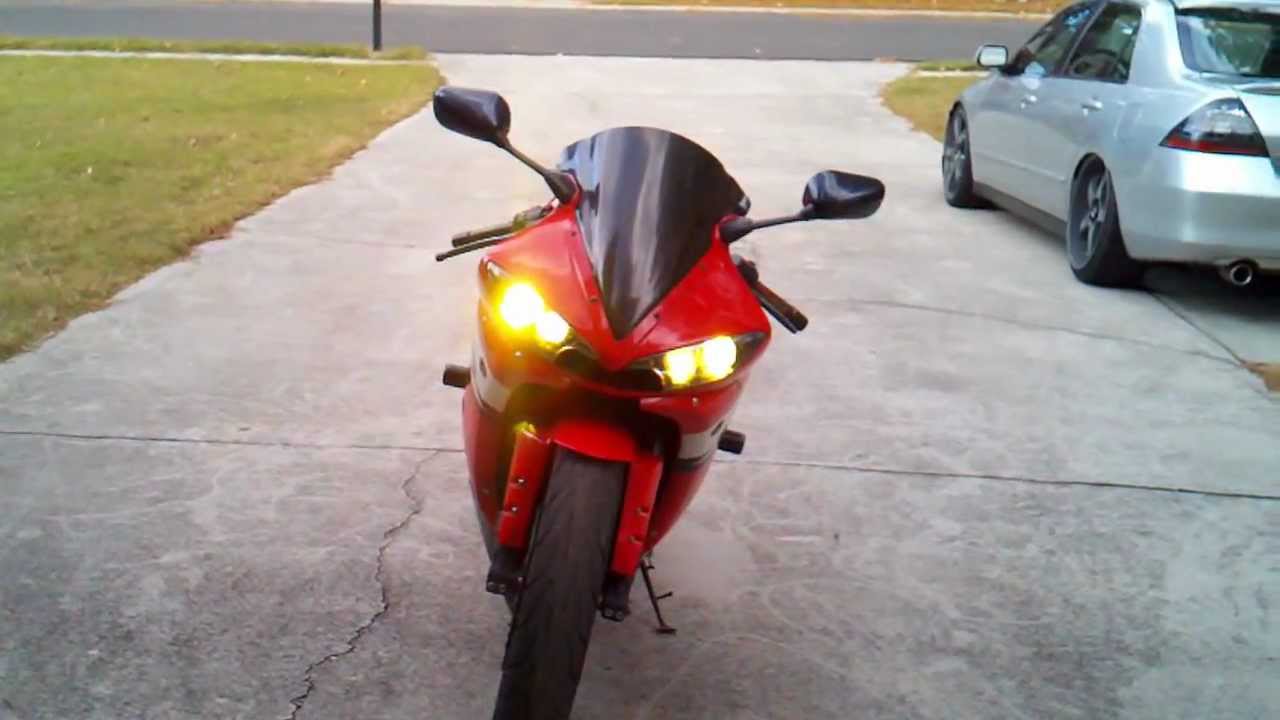 2005 R6 with 2006 & up GYTR shorty exhaust
