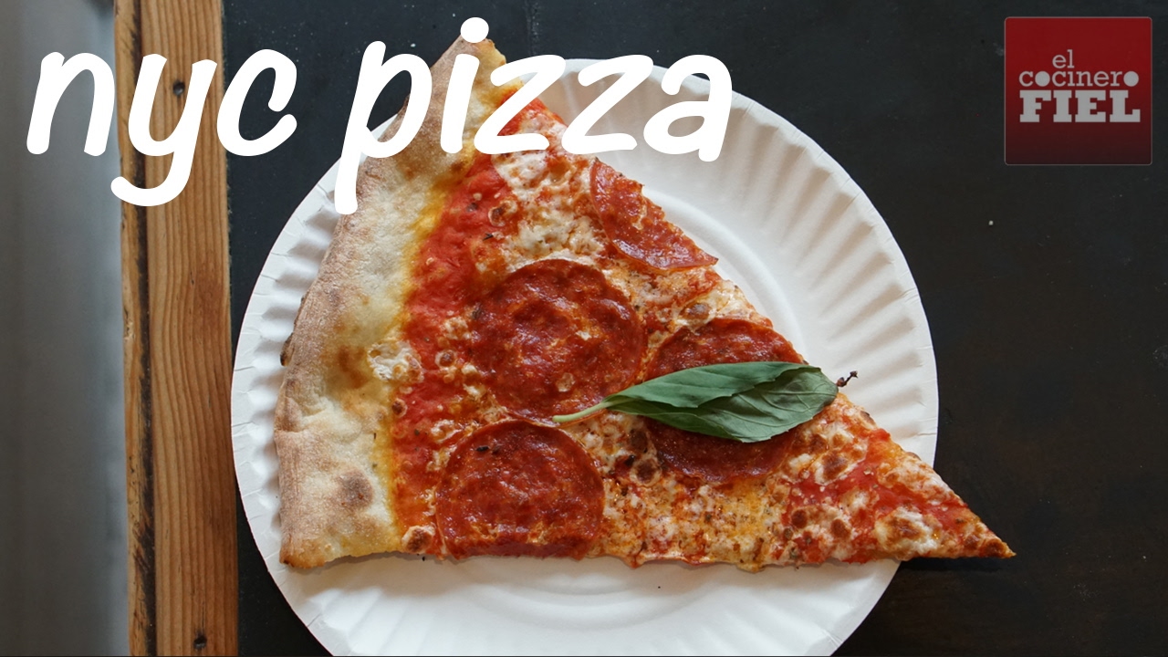 COMER PIZZA EN NUEVA YORK JOE'S PIZZA LOMBARDI'S PIZZA  BEST PIZZA