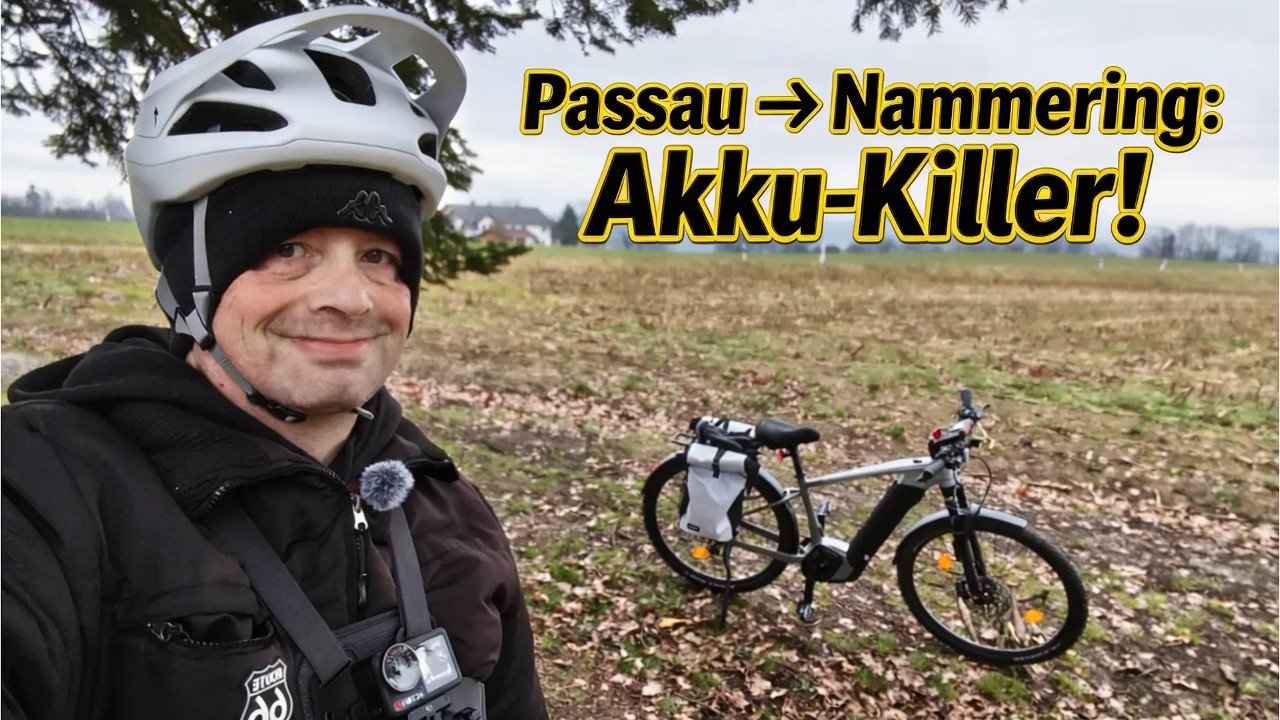 E-Bike-Tour von Passau nach Nammering. Die Strecke ist ein Akku-Killer .#ebike #ebiketour