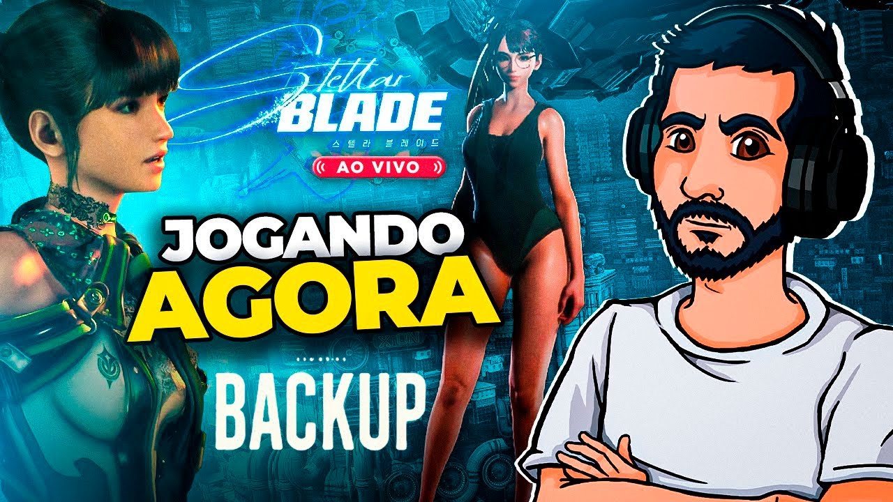 Rodrigo Baltar jogando Stellar Blade - In&iacute;cio (Parte 1)