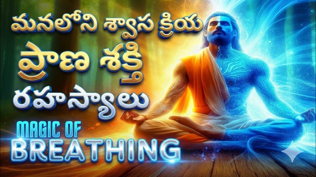 PRANA SHAKTHI || MAGIC OF BREATHING |SECRETS OF BREATHING ||ప్రాణ శక్తి రహస్యాలు