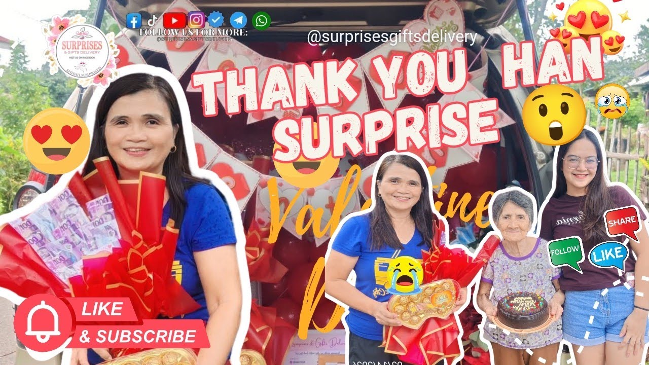 Parcel Delivery |Thank you  Han surprise. 💙 