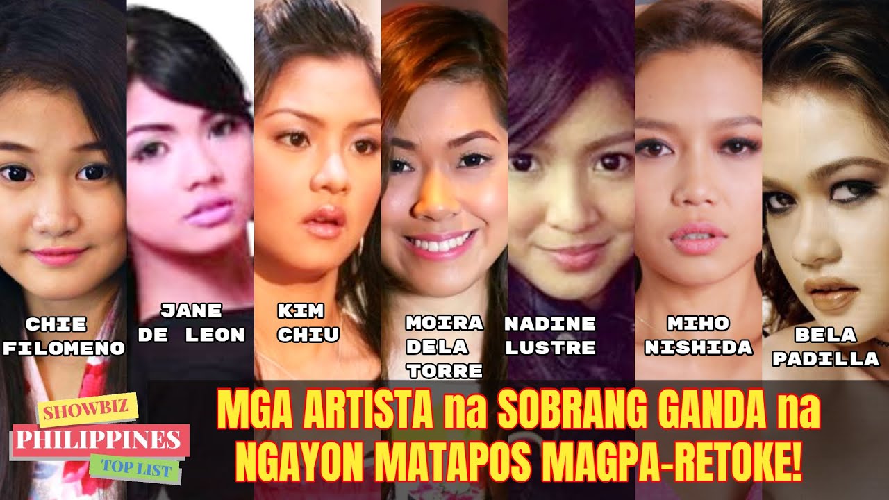 Ito Pala Sila BAGO NAGPARETOKE! Mga ARTISTA na SOBRANG GANDA na NGAYON MATAPOS MAGPA-RETOKE!