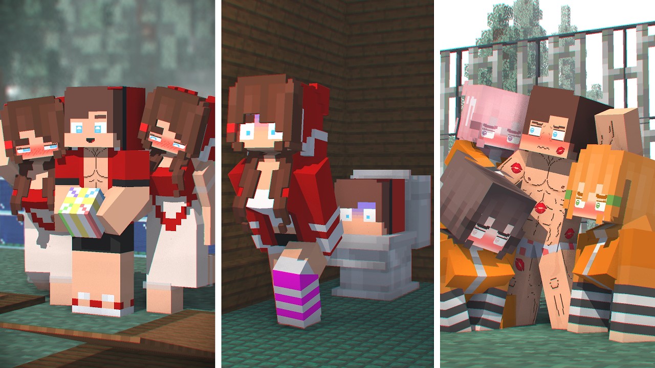 MAIZEN : ALL EPISODES OF JJ AND JJ SISTER ! - Minecraft Animation JJ & Mikey