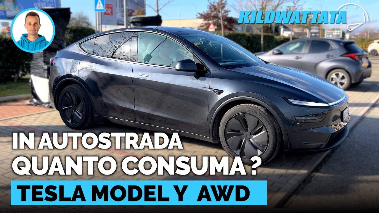 Tesla Model Y AWD | Ma quanto consuma in autostrada? Test a 90 e 130 km/h