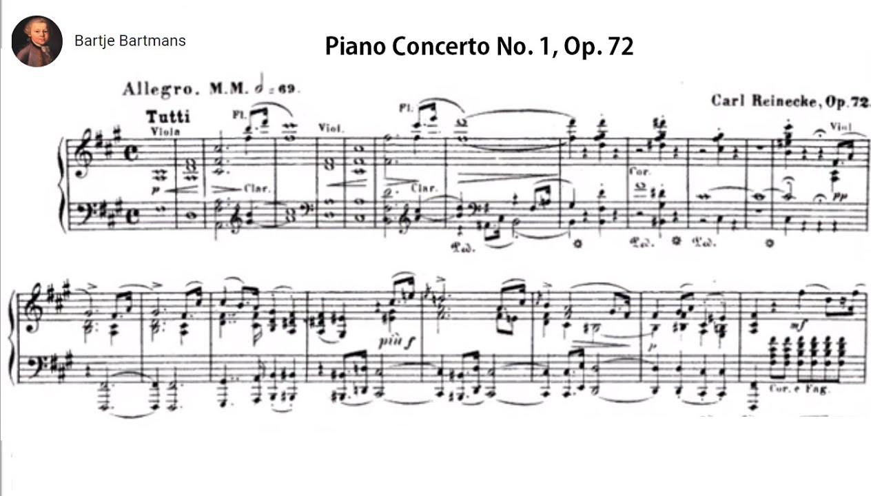 Carl Reinecke - Piano Concerto No. 1 in F sharp minor, Op. 72 (1860)