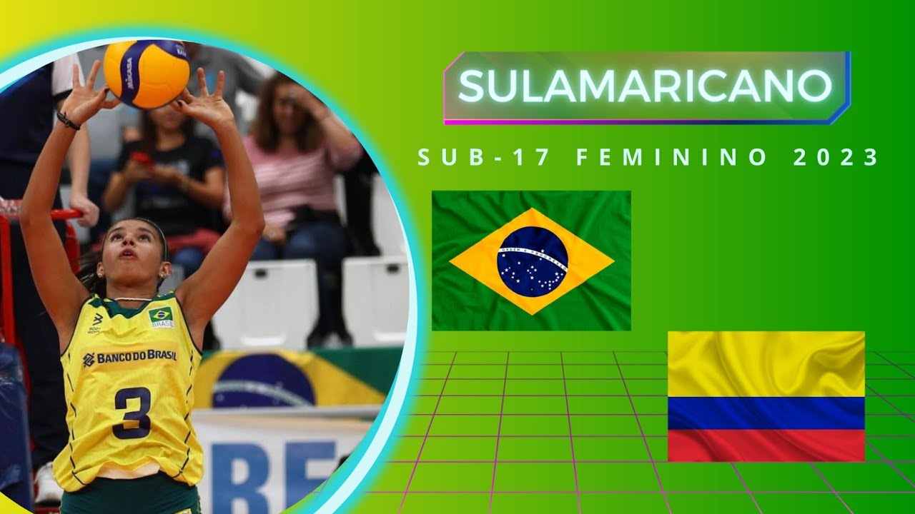 SULA SUB-17 - BRASIL X COLÔMBIA - 3° Jogo - MADU LIMA