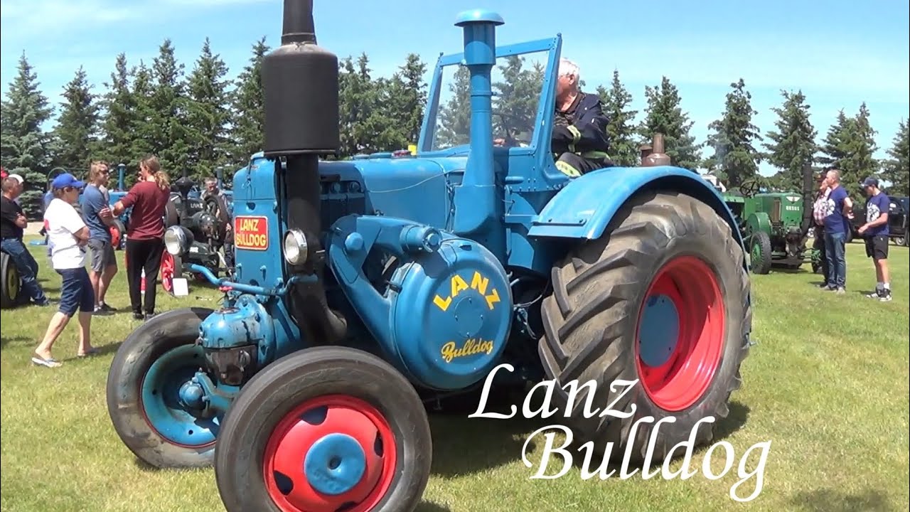 Lanz Bulldog Tractor in Action