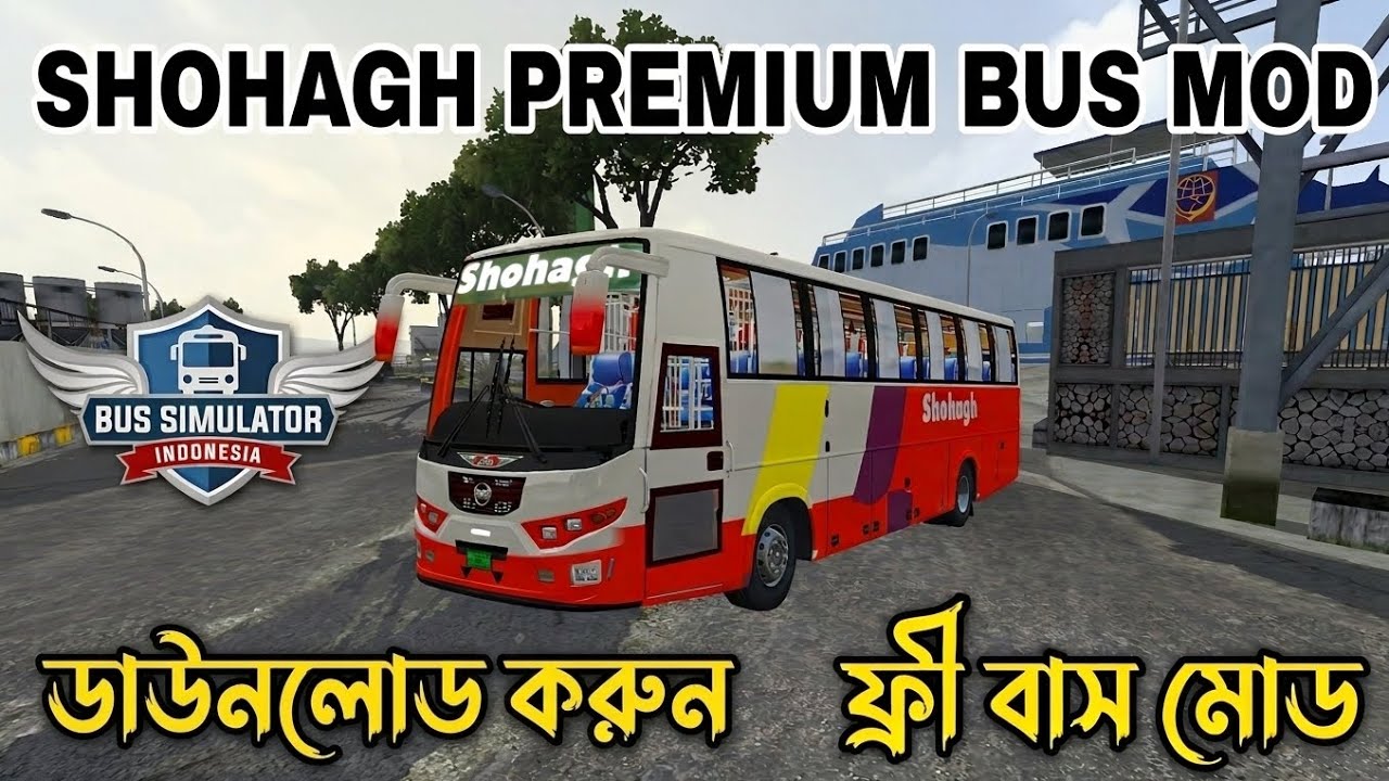 REALISED HINO AK 1J SHOHAGH NON AC BUS MOD|SHOHAGH BUS MOD!HINO BUS MOD