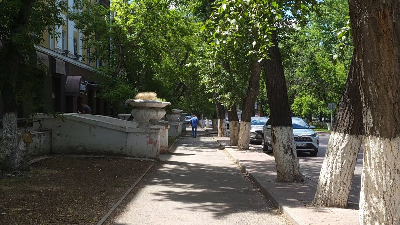 Бульвар Мира в Караганде | Прогулка