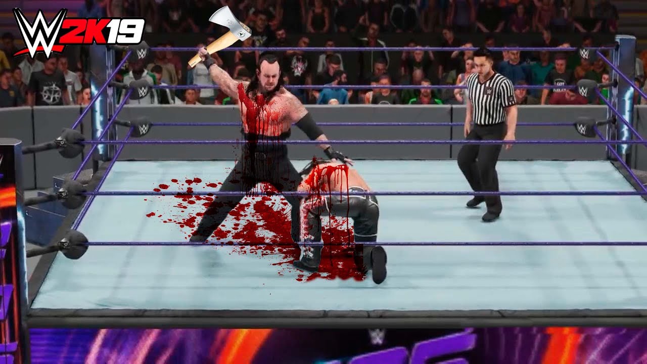 Гробовщик против Шона Майклза (WWE 2K19)
