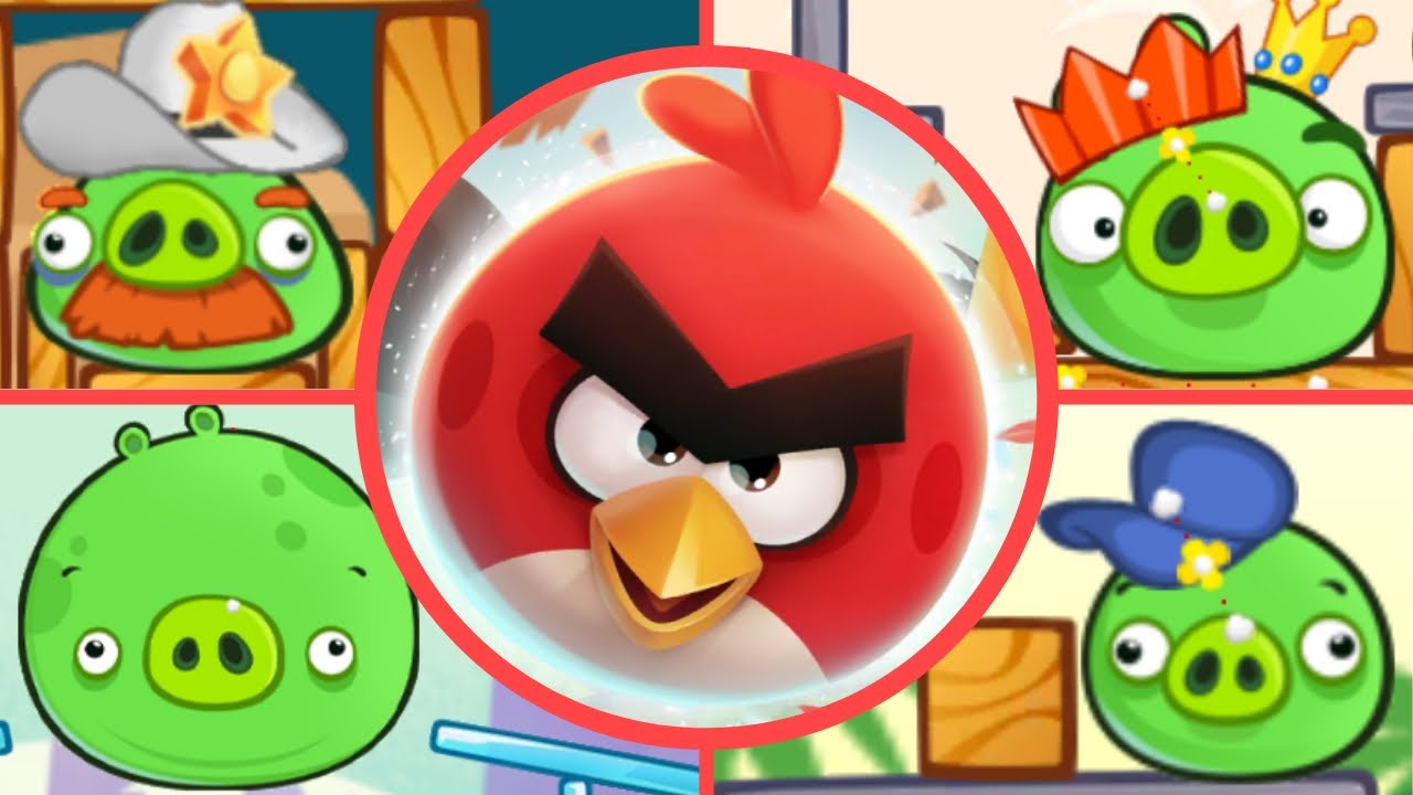 Angry Birds Re-Imagined - All Bosses (Luta dos Bosses)