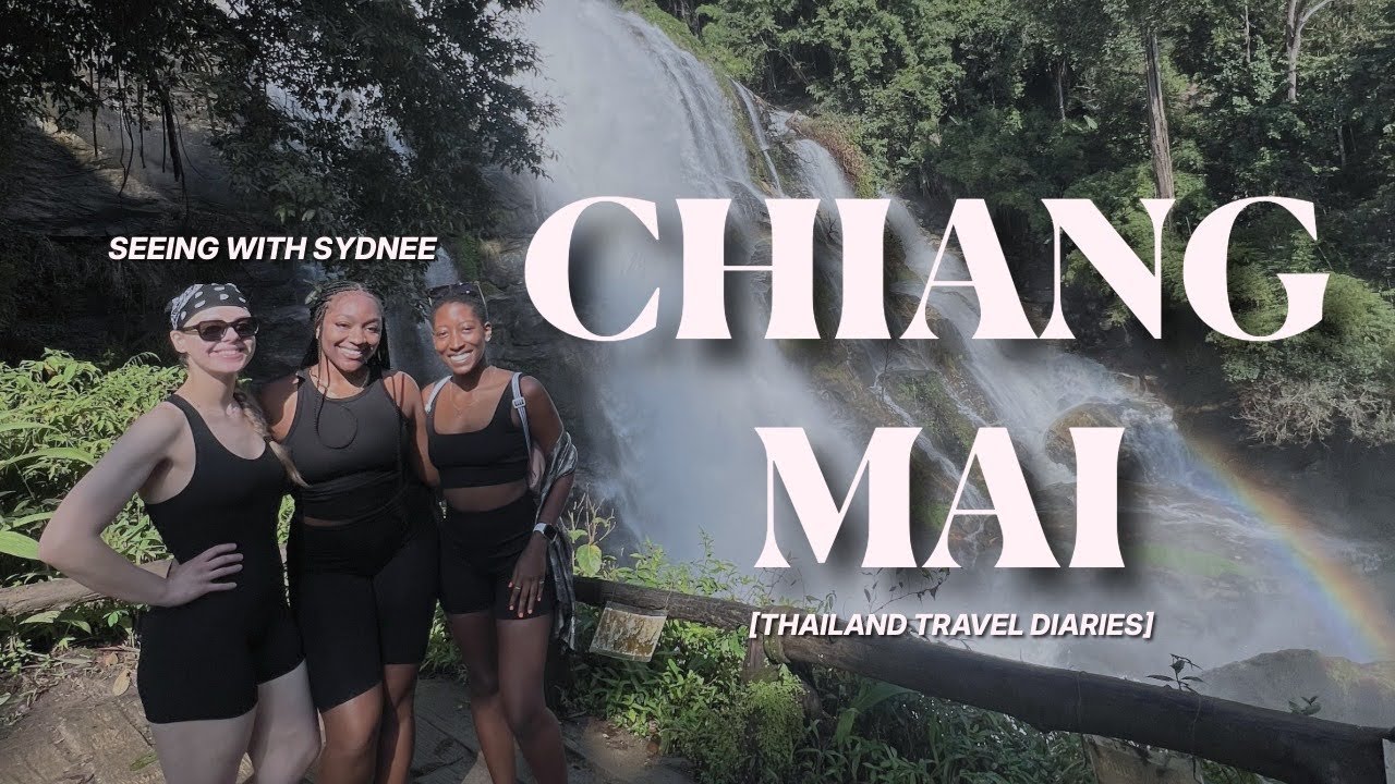 Travel Vlog: What I Did for 3 days in Chiang Mai Thailand! (street food + hiking + temples + more)