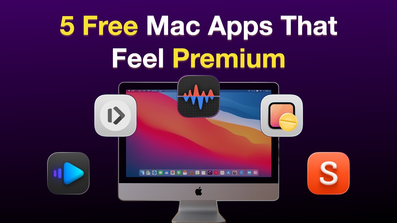 5 Free Mac Apps That Feel Premium (You Should Install Today) 🔥🚀