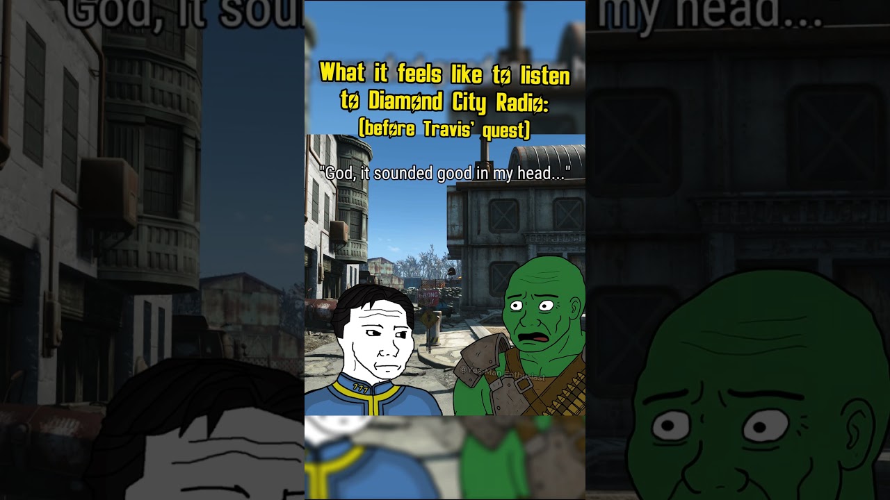 What it feels like to Diamond City Radio in Fallout 4: 