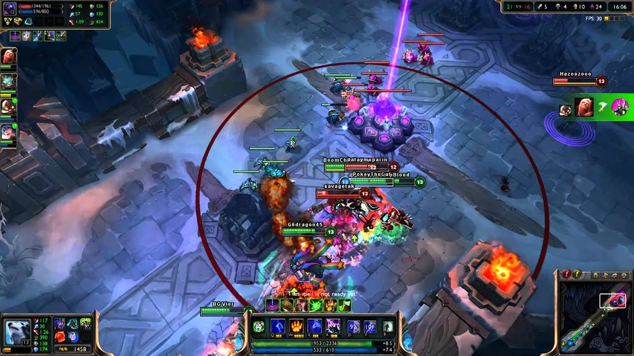 LoL - Rumble Penta Kill Howling Abyss Season 3 - League Of Legends