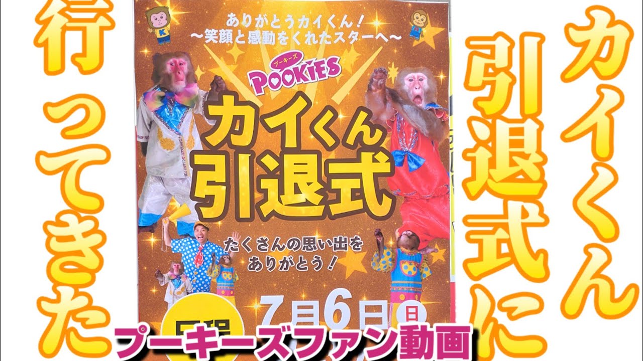 カイくん引退式に行ってきた