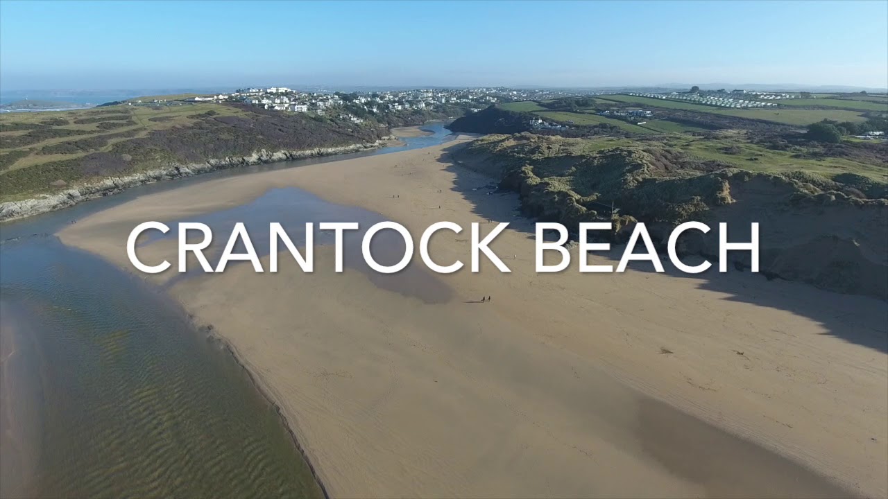 Crantock from above