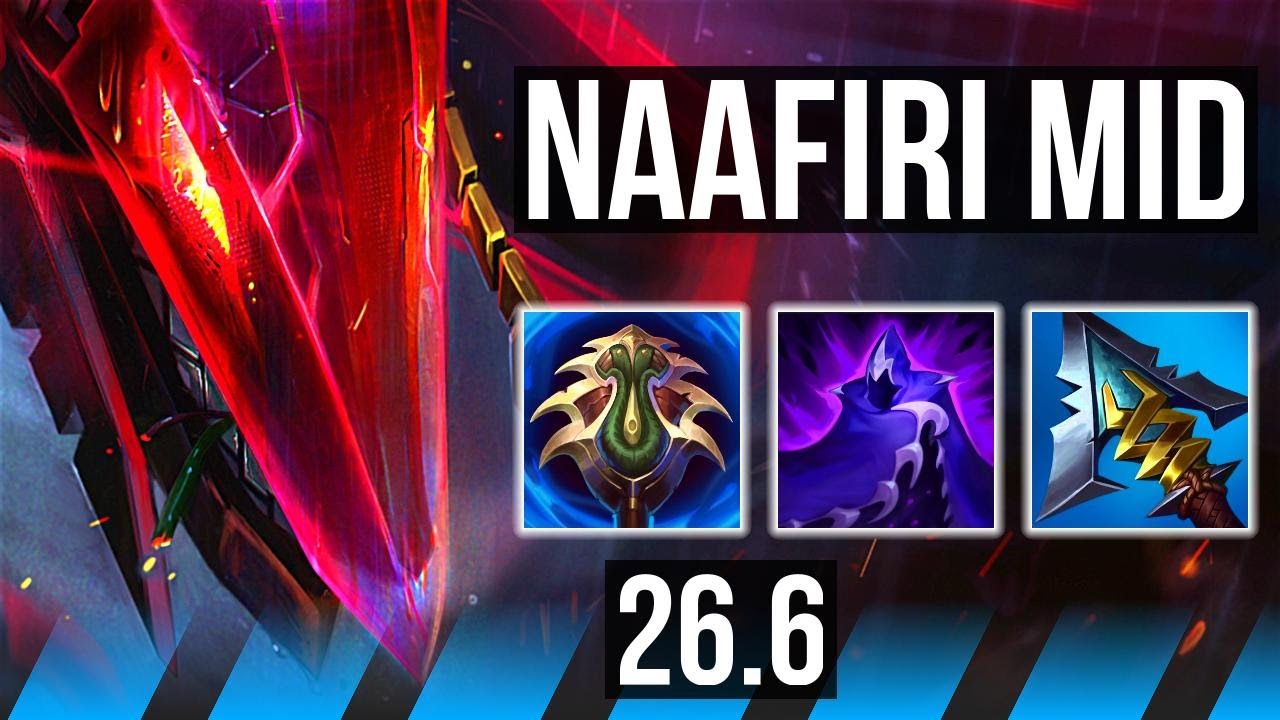 NAAFIRI vs MALPHITE (MID) | KR Challenger | 26.6