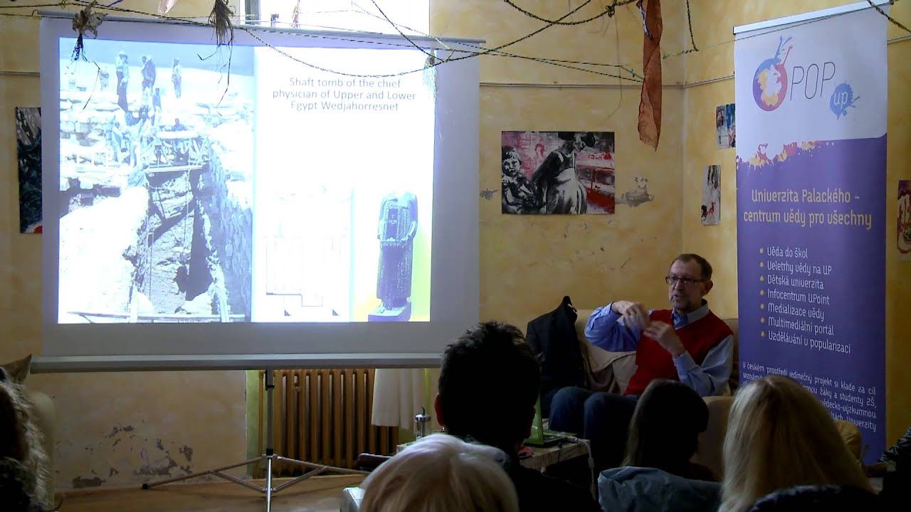Science Café s Miroslavem Vernerem o české archeologii v Egyptu