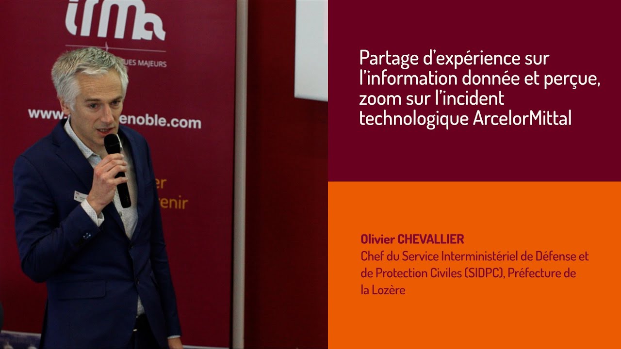 Partage d’expérience sur l’information donnée et perçue - incident technologique ArcelorMittal