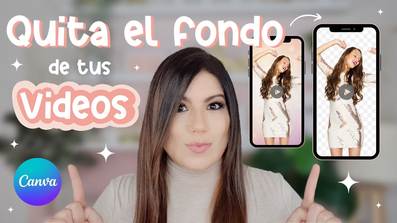 Cómo REMOVER el FONDO de tus VIDEOS con CANVA ⭐️