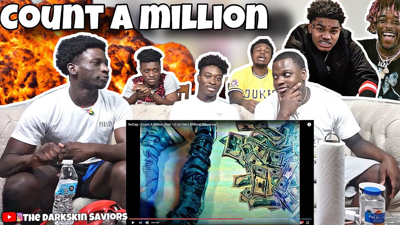 NoCap - Count A Million (feat. Lil Uzi Vert) [Official Visualizer]*REACTION*