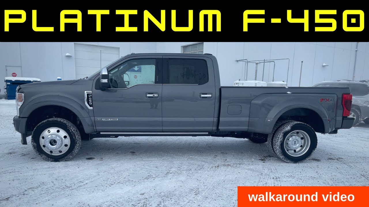 2022 Ford F-450 Platinum walk around video D13
