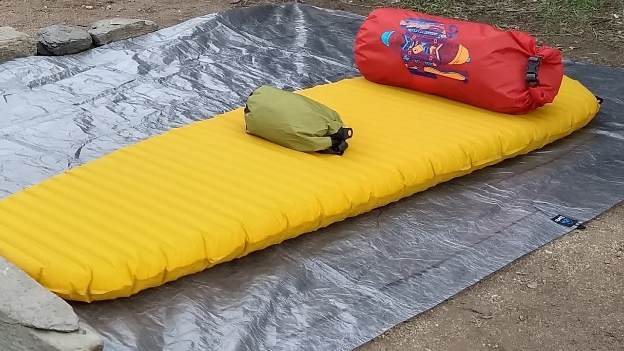 NeoAir Xlite field repair + Sleeping pad evolution