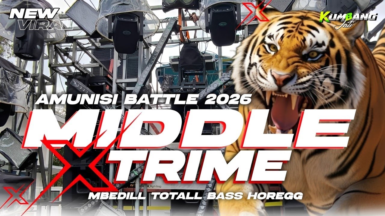 DJ AMUNISI BATTLE MIDDLE XTRIME BASS HOREG TERBARU 2026 MANTAP BUAT BATTLE SOUND 
