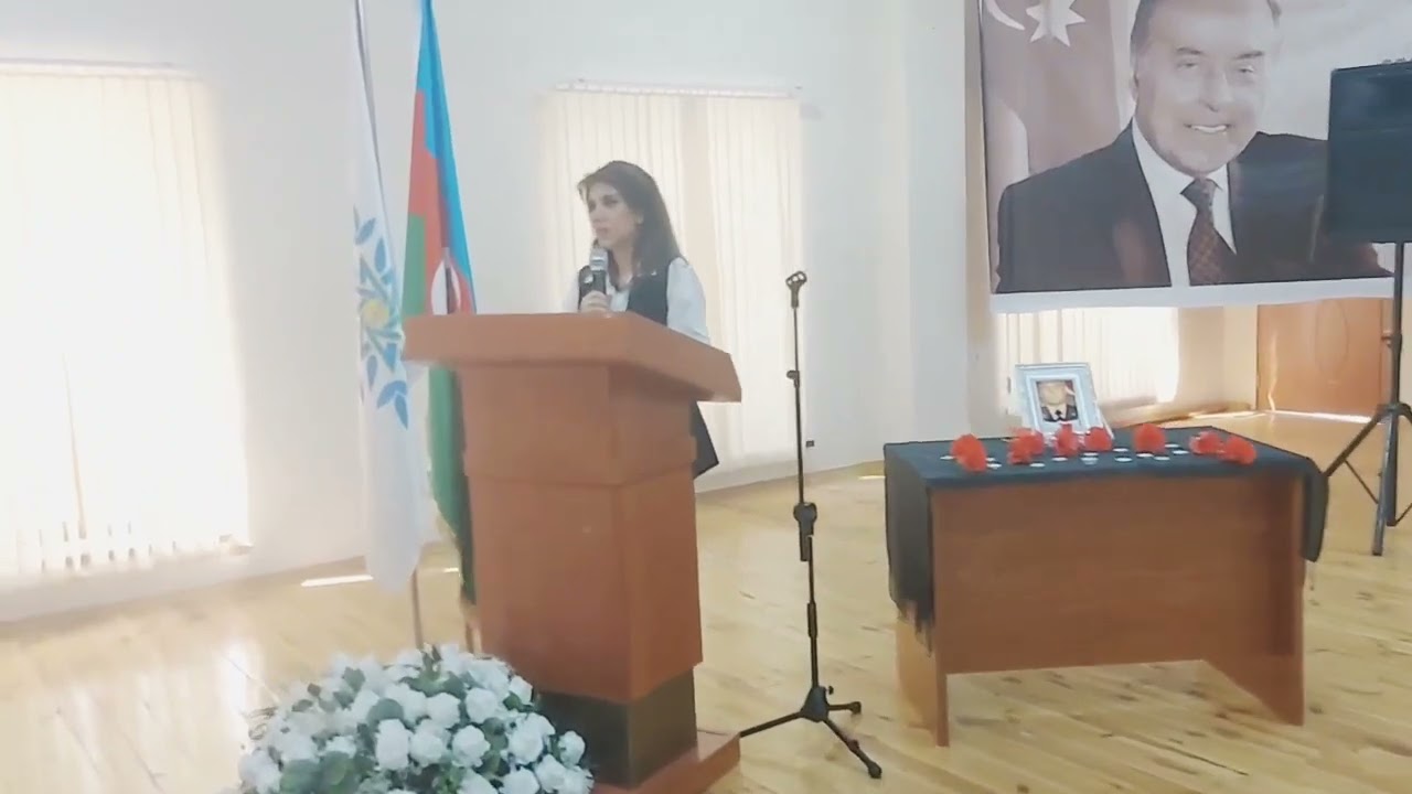 27 Sentyabr Anım Günü. Məktəb tədbiri.