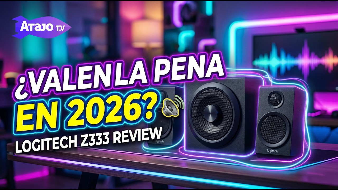 Z333 logitech español Prueba de sonido + Review + Unboxing