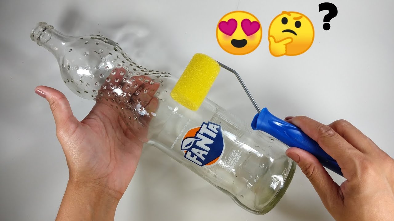 2 IDEIAS FABULOSAS COM GARRAFA DE VIDRO ♥️