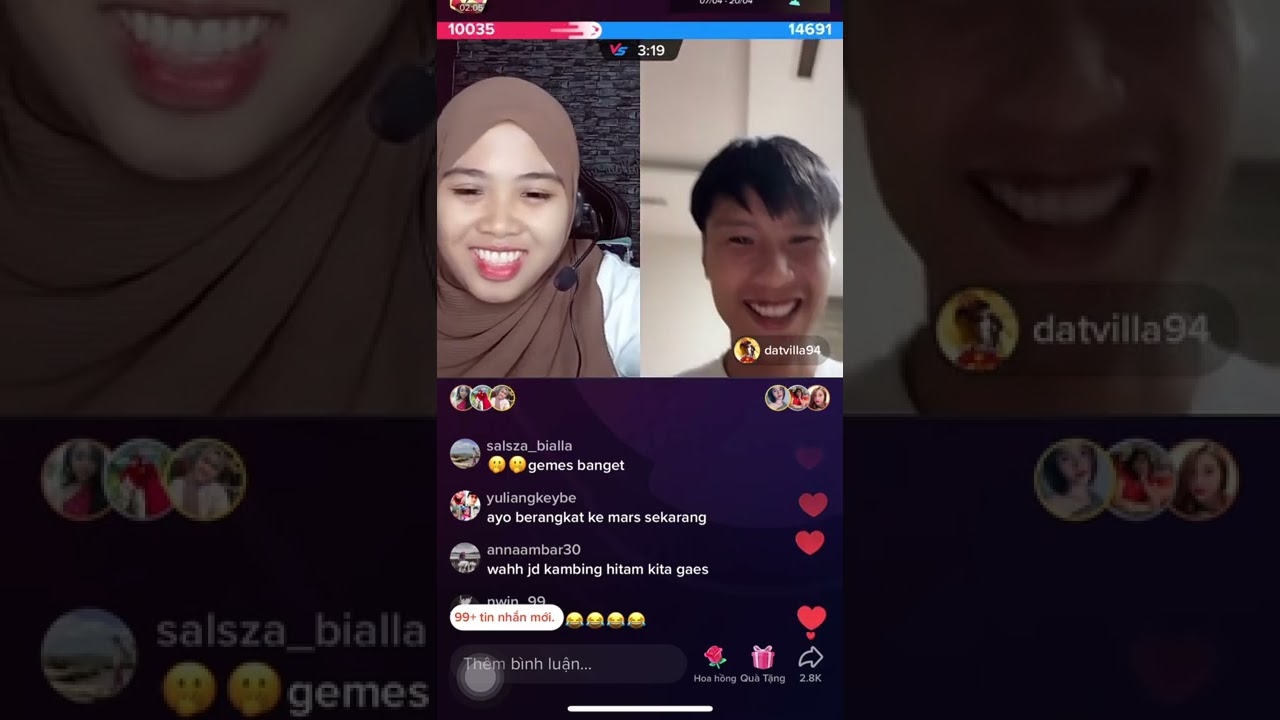 Đạt và Vidhia (Live 18/4/2022) Phần 1