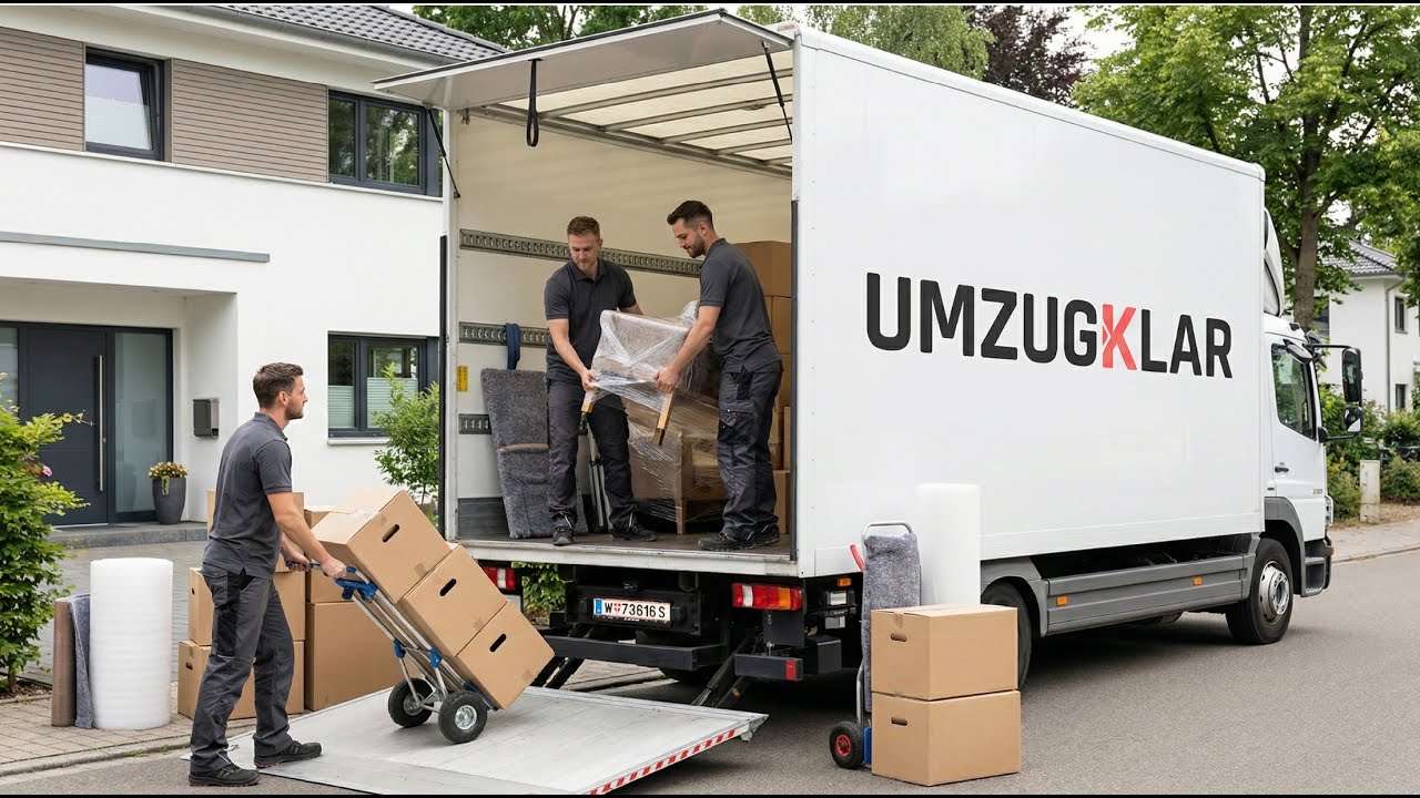UMZUGKLAR Teamarbeit 🔧📦 | So arbeiten Profis beim Umzug | Wien & Umgebung