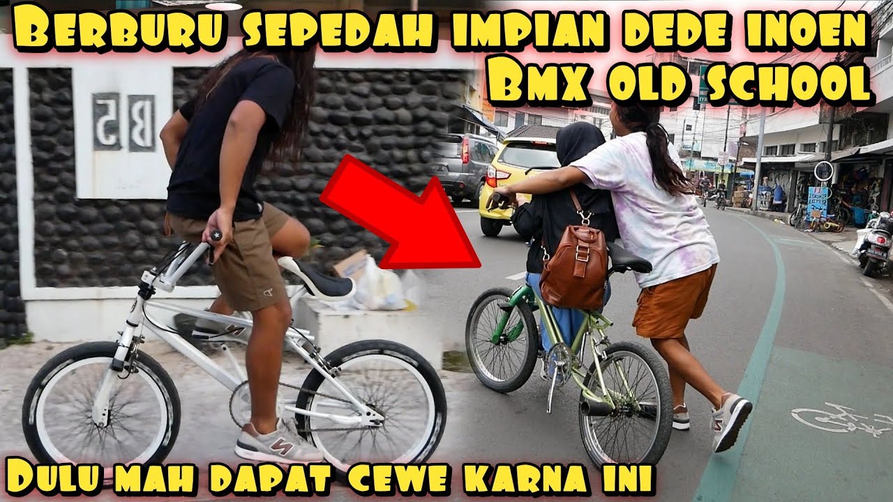 ATRAKSI BMX OLD SCHOOL SEPEDA IMPIAN DEDE INOEN
