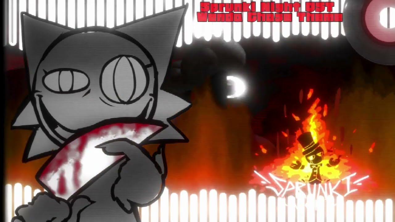 (scrapped) (epilepsy warning) Sprunki Night OST - Wendas chase theme (NEW)