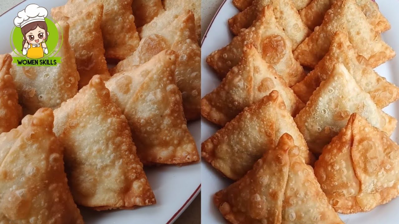 سمبوسه ماش ll پختن سمبوسه از ماش ll samosa with mung bean ll cooking samosa ll سموسه ماش ll