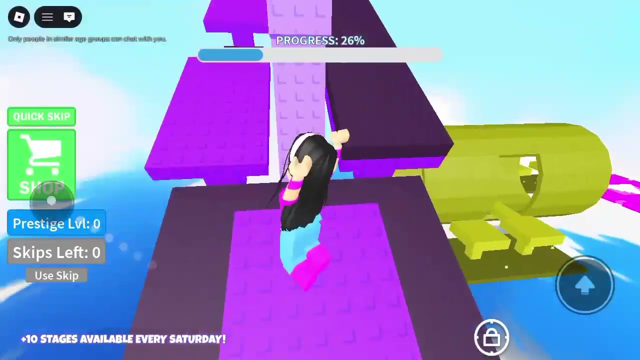 Mega enjoy obby | stage 50 ➡️ 100 | part 2 | roblox