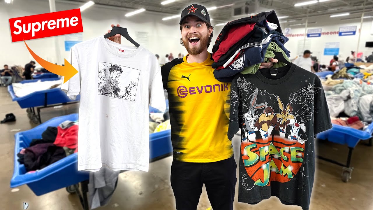 I Spent Half A Day At The Goodwill Outlet & Found Grails!! Trip to the Thrift