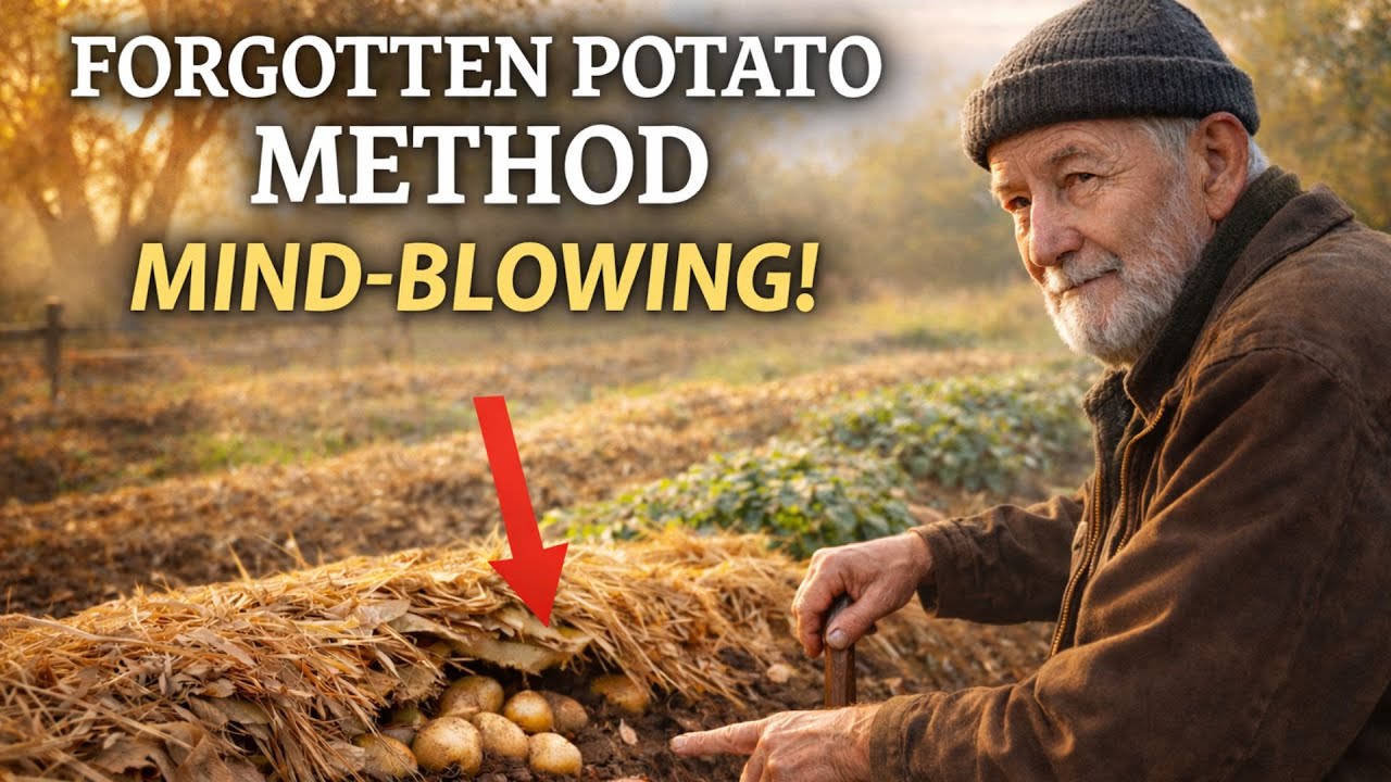 Grow Potatoes Without Digging or Hilling (Old-Fashioned Method)