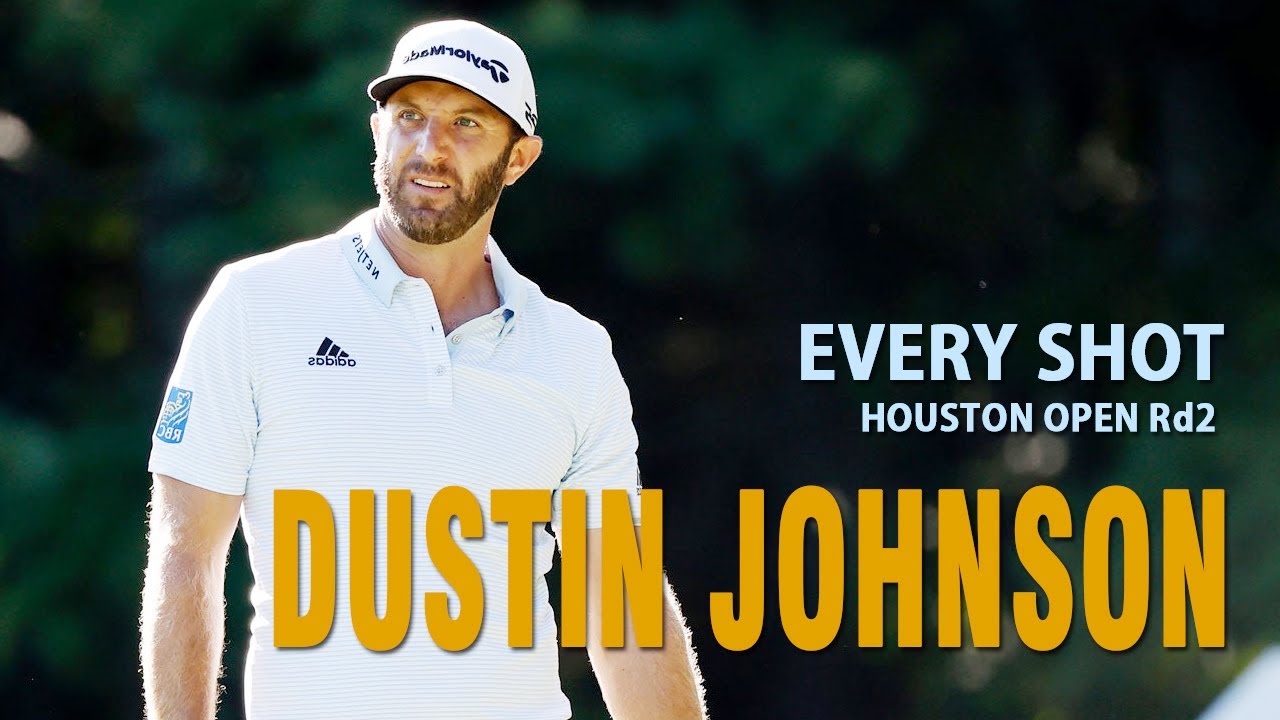 Dustin Johnson Every Shot at 2020 Vivint Houston Open Round 1