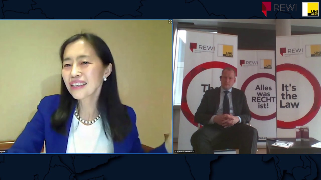 Dean’s TALK digital mit Christoph Bezemek und Akiko Ejima (Meiji University, Tokio) (Jänner 2021)
