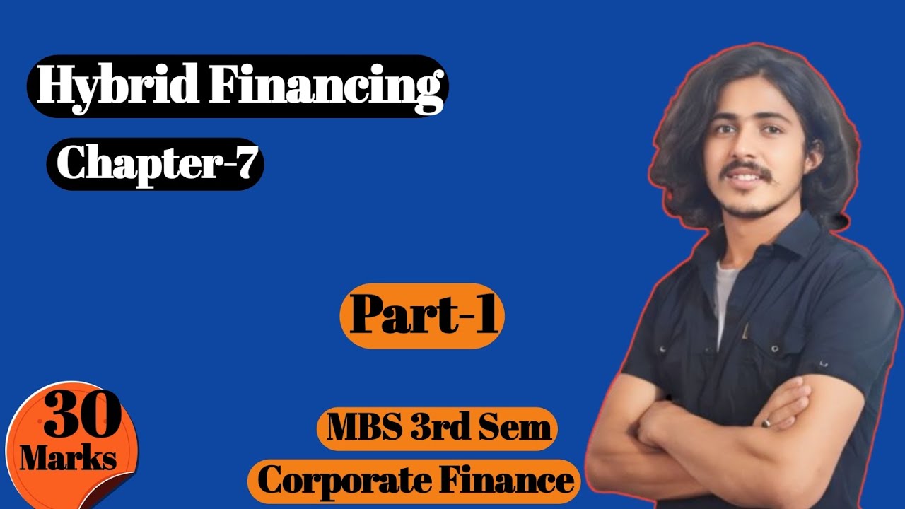 Hybrid Financing, Mbs 3rd Sem || Corporate finance, Chapter 7 (part-1)