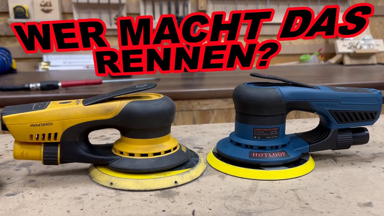 China Nachbau vs. Mirka Schleifer | Welcher Schleifer überzeugt?