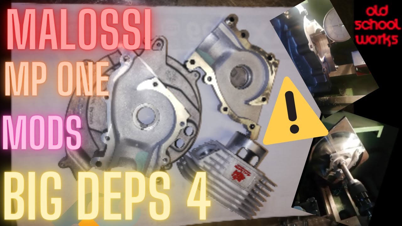 Lavorazione  carter MP ONE per BIG DEPS 4P  -  ENG Subs