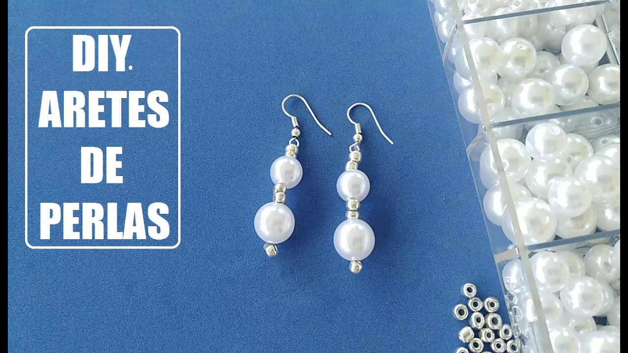 DIY. ARETES DE PERLAS | Carmen Cool de Vlogs